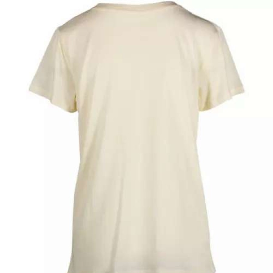 Shirts * | Women'S Salt Life Bomb Shell Boyfriend Tee Natural