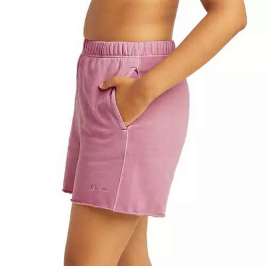 Shorts * | Women'S Champion Boyfriend Fleece Lounge Shorts