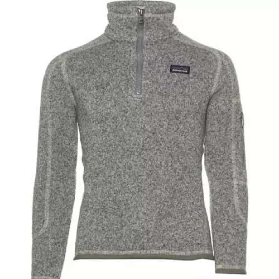 Shirts * | Girls' Patagonia Better Sweater 1/4 Zip