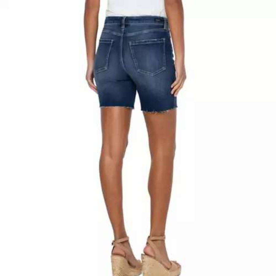 Shorts * | Women'S Liverpool Los Angeles High Rise Kristy Jean Shorts Fergus