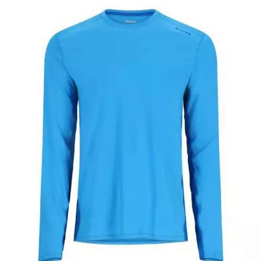 Shirts * | Men'S Simms Solarflex Crew Long Sleeve Shirt