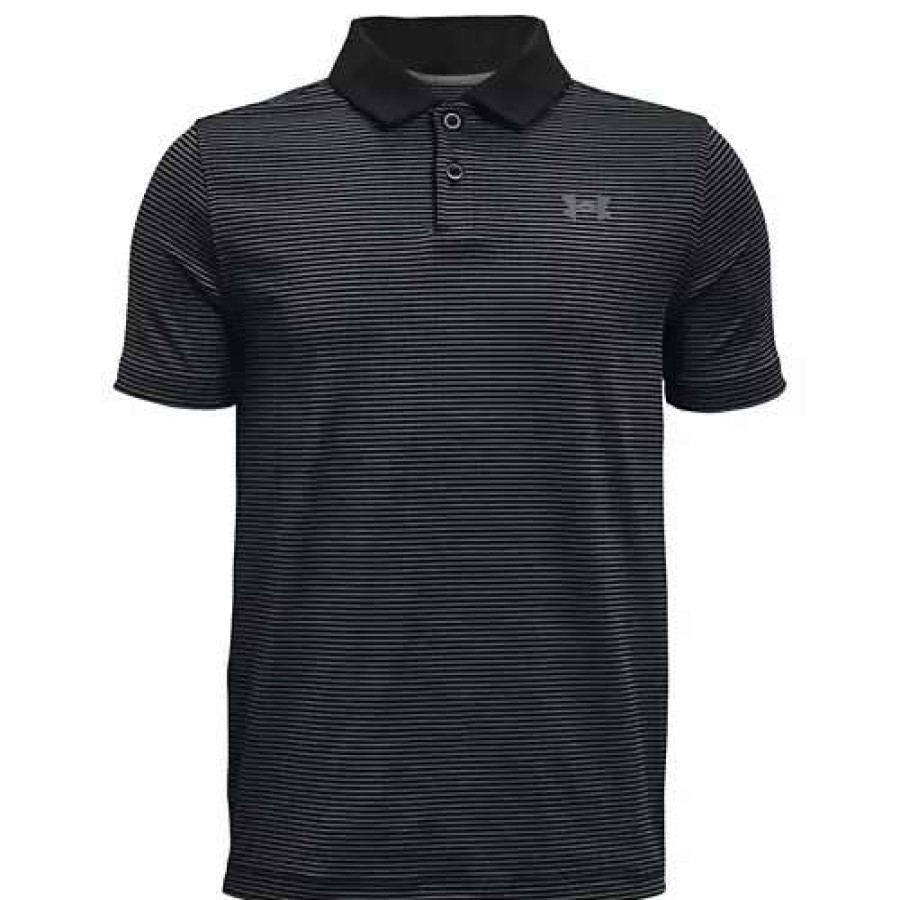 Shirts * | Boys' Under Armour Performance Stripe Polo