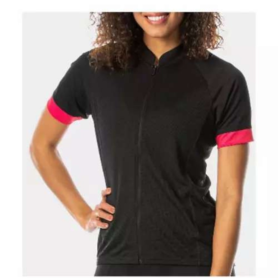 Shirts * | Women'S Bontrager Solstice Cycling Jersey Black