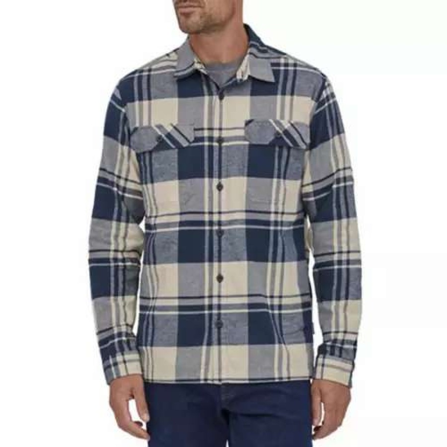 Shirts * | Men'S Patagonia Organic Fjord Flannel Shirt