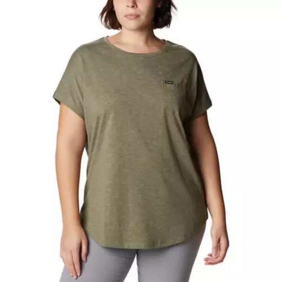 Shirts * | Women'S Columbia Plus Size Cades Cape T-Shirt