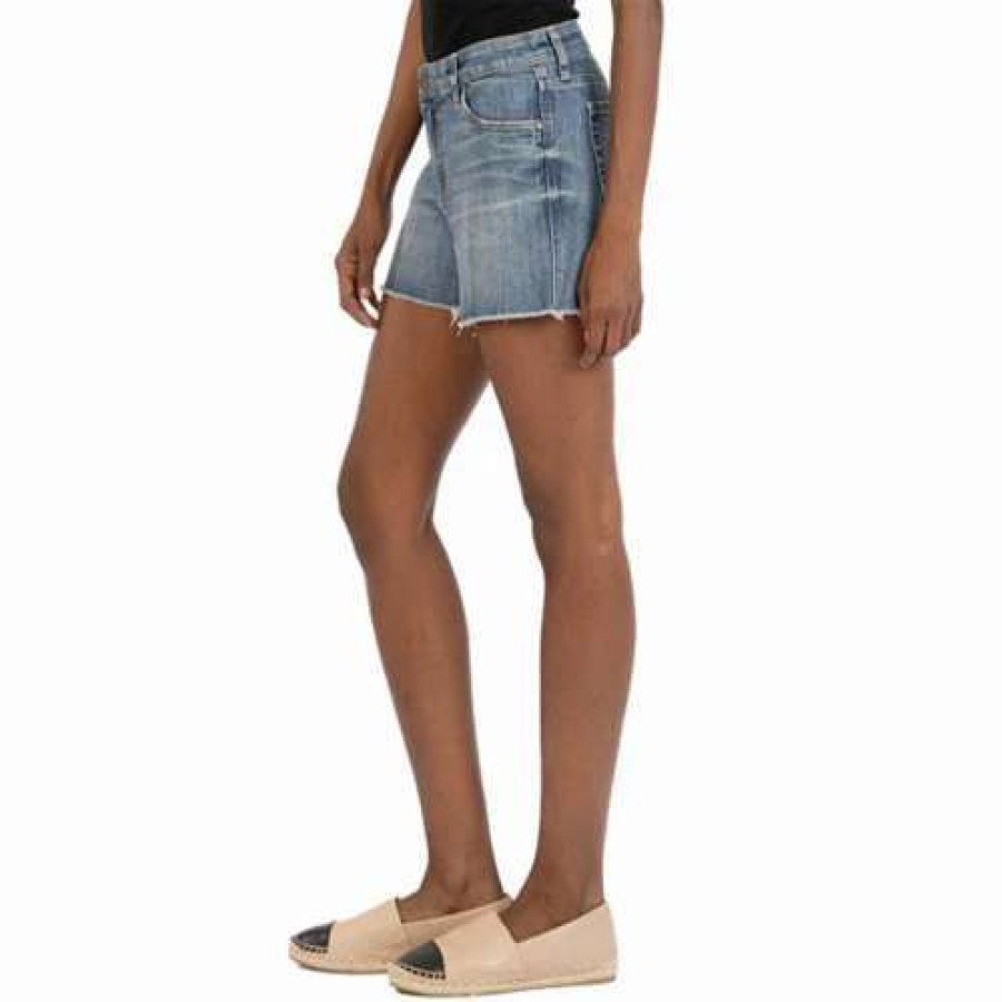 Shorts * | Women'S Kut From The Kloth Gidget Jean Shorts Bringing