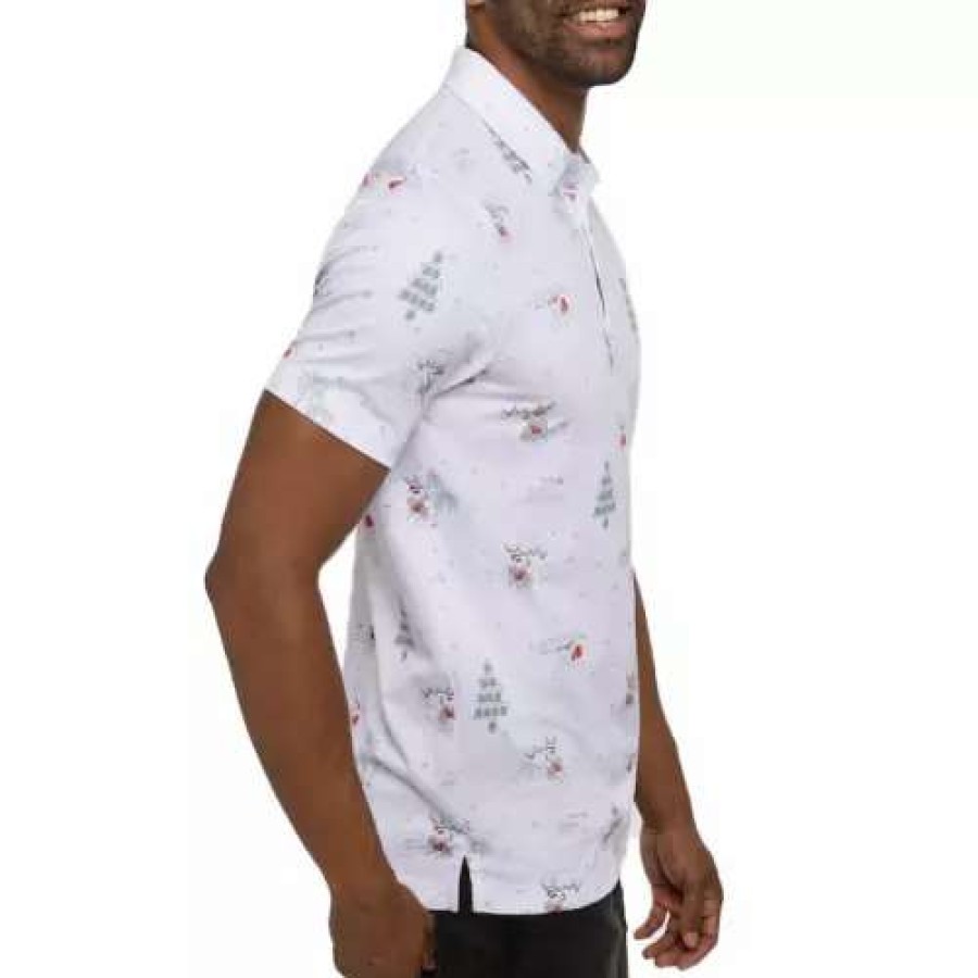 Shirts * | Men'S Travismathew Wee Bit Of Fun Polo White