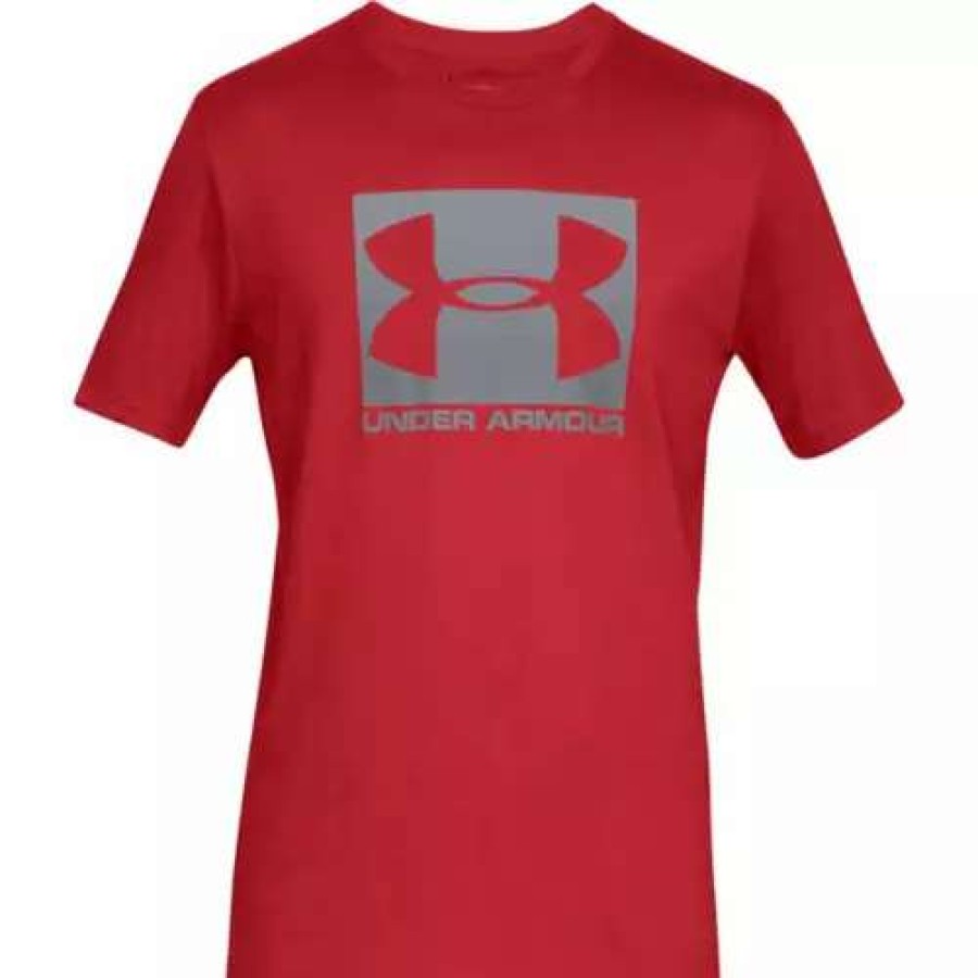 Shirts * | Men'S Under Armour Sportstyle Boxed Logo T-Shirt