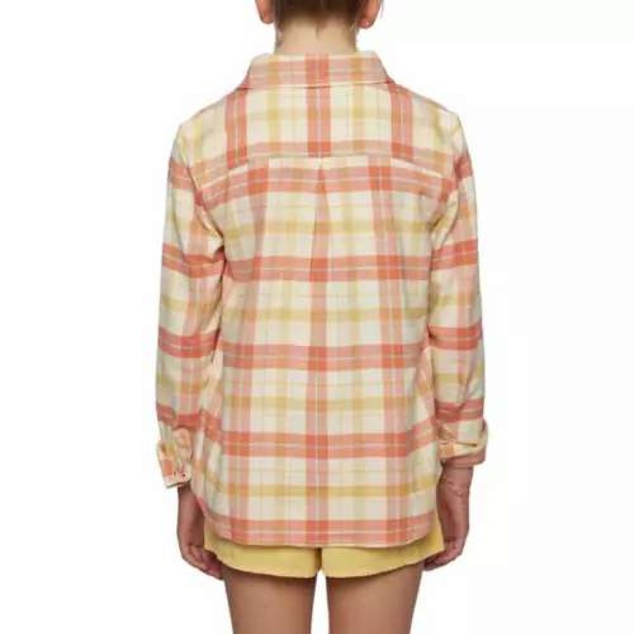 Shirts * | Girls' O'Neill Lonnie Flannel Shirt Mecca